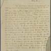 Letter from Henry Clay