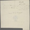 Letter from Marie Joseph Paul Yves Roch Gilbert du Motier, Marquis de Lafayette