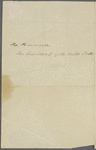 Letter from Joseph Story