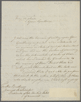Letter from Moritz Furst