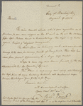 Letter from Richard Forrest