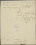 Letter from Benjamin Homans to Daniel T. Patterson