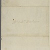 Letter from Samuel Dickens