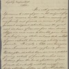 Letter from Lewis Deblois