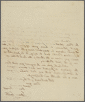 Letter from James Smith
