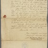 Letter from Xaverio Naudi