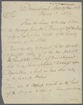 Letter from George William Featherstonhaugh