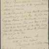 Letter from George William Featherstonhaugh