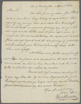 Letter from Francis Preston
