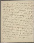 Letter from George William Featherstonhaugh