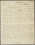 Letter from George William Featherstonhaugh