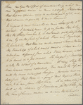 Letter from George William Featherstonhaugh