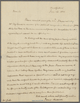 Letter to Joseph Gales