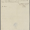 Letter from Henry Clay