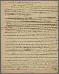 Draft of a letter to the President and Directors of the Literary Fund, in the hand of Madison with notations on the fifth page by Thomas Jefferson