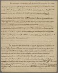Draft of a letter to the President and Directors of the Literary Fund, in the hand of Madison with notations on the fifth page by Thomas Jefferson