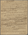 Draft of a letter to the President and Directors of the Literary Fund, in the hand of Madison with notations on the fifth page by Thomas Jefferson