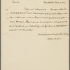 Letter to Ferdinand R. Hassler