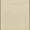 Letter from George Graham