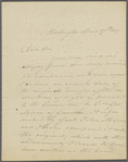 Letter from George Graham
