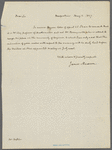 Letter to Ferdinand R. Hassler