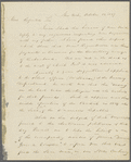 Letter from Haym M. Salomon