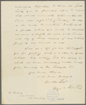Letter from Haym M. Salomon