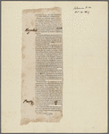 Letter from Haym M. Salomon