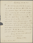 Letter from Fletcher and Toler