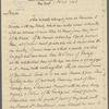Letter to George William Featherstonhaugh