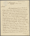 Letter to George William Featherstonhaugh