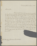 Letter from William Jones