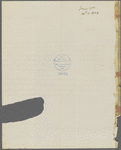 Letter from William Jones