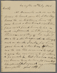 Letter from William T. Barry