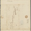 Letter from Isaac Foster