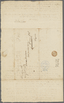 Letter from Isaac Foster