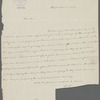 Letter from Edward Livingston