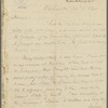 Letter from George William Featherstonehaugh