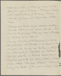 Letter from George William Featherstonehaugh