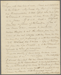 Letter from George William Featherstonehaugh