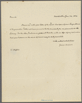 Letter to Ferdinand R. Hassler