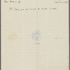 Letter from Henry Clay