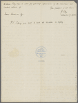 Letter from Henry Clay