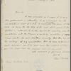 Letter from Thomas Jefferson Randolph