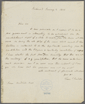 Letter from Thomas Jefferson Randolph