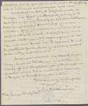 Letter from Josiah Quincy