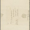 Letter from Josiah Quincy