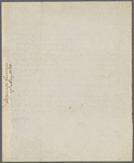 Letter to Littleton W. Tazewell