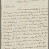 Letter to George William Featherstonhaugh