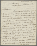 Letter to George William Featherstonhaugh